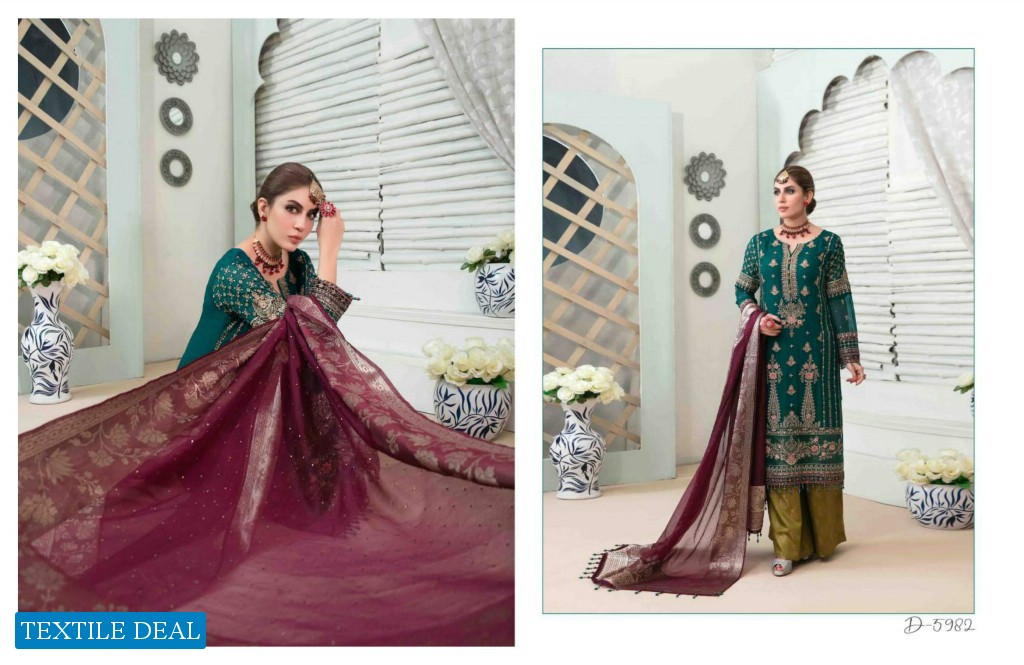 Tawakkal Tiara Chiffon Fancy Dupatta Pakistani Salwar Kameez