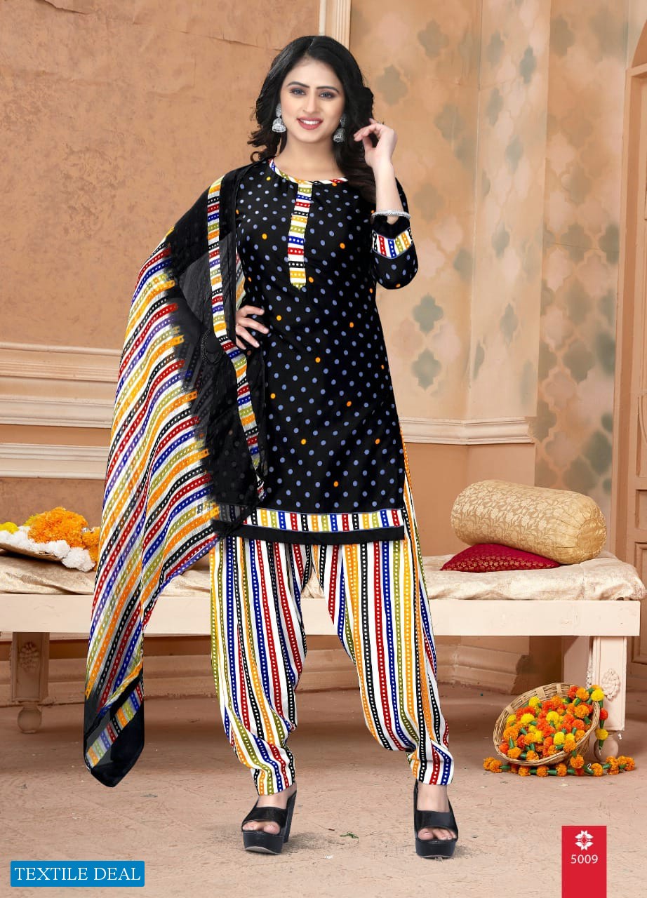 Rinkel Crepe New Vol-5 Wholesale Crepe Fabrics Dress Material