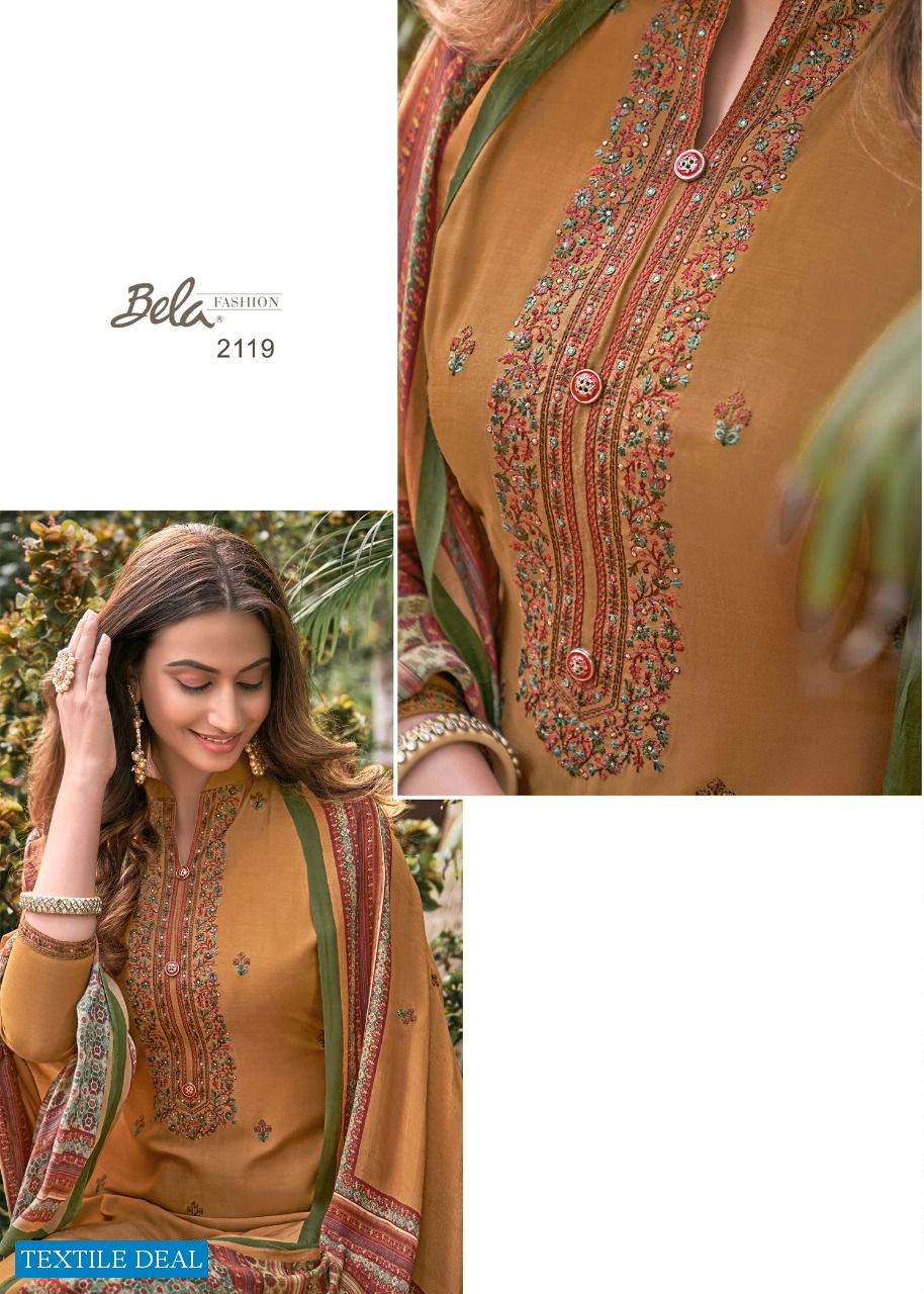 Bela Naayaab Wholesale Muslin Fabrics Casual Salwar Kameez