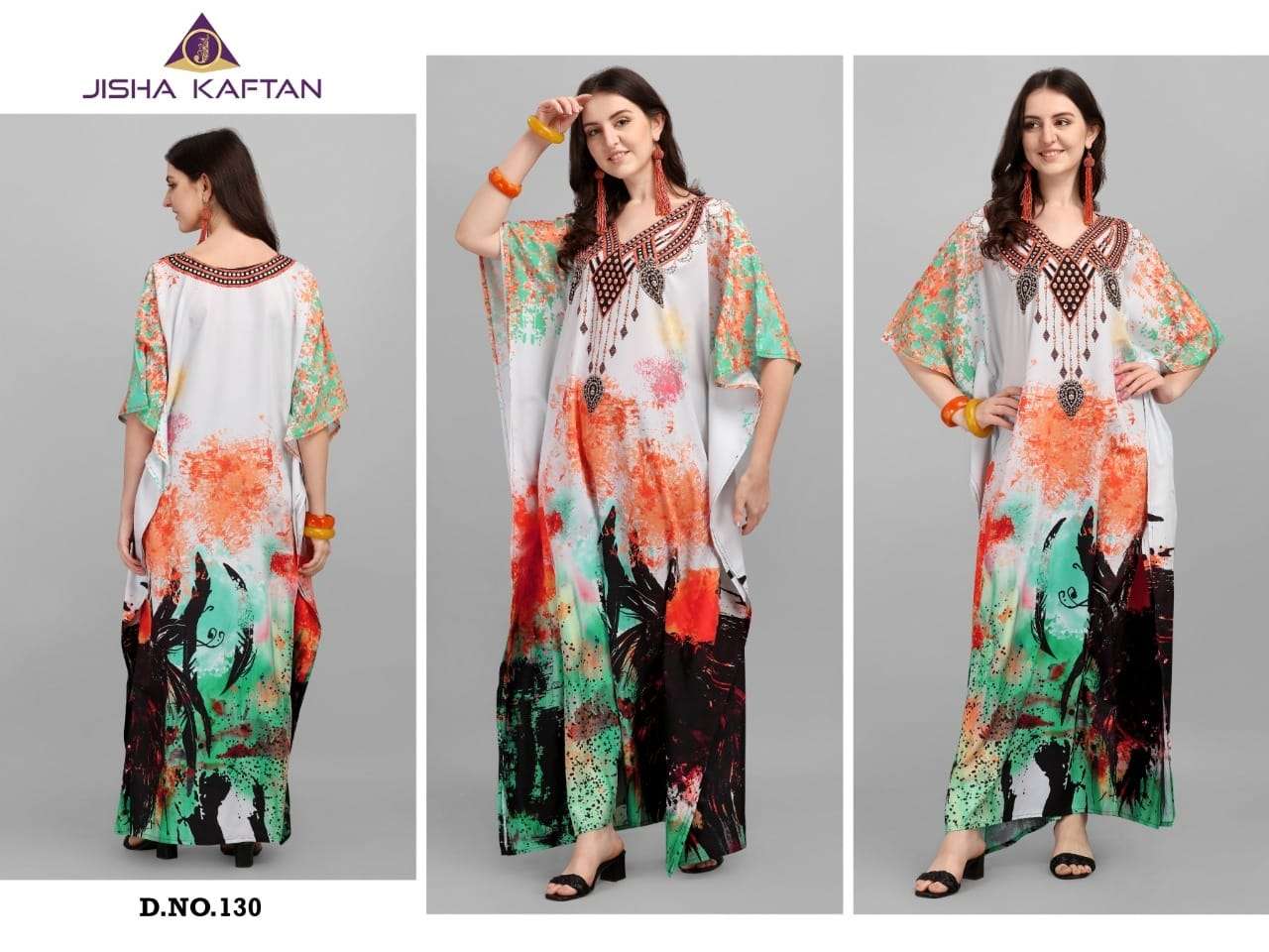 JISHA KAFTAN AFREEN VOL 4 KAFTAN STYLE KURTIS