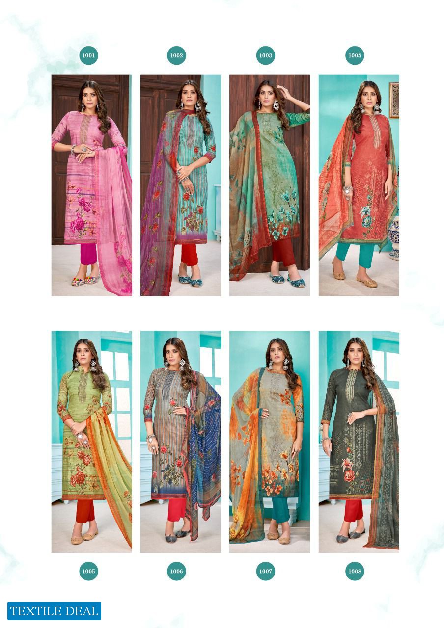 Roli Moli Silky Wholesale Pure Csmbric Dress Material