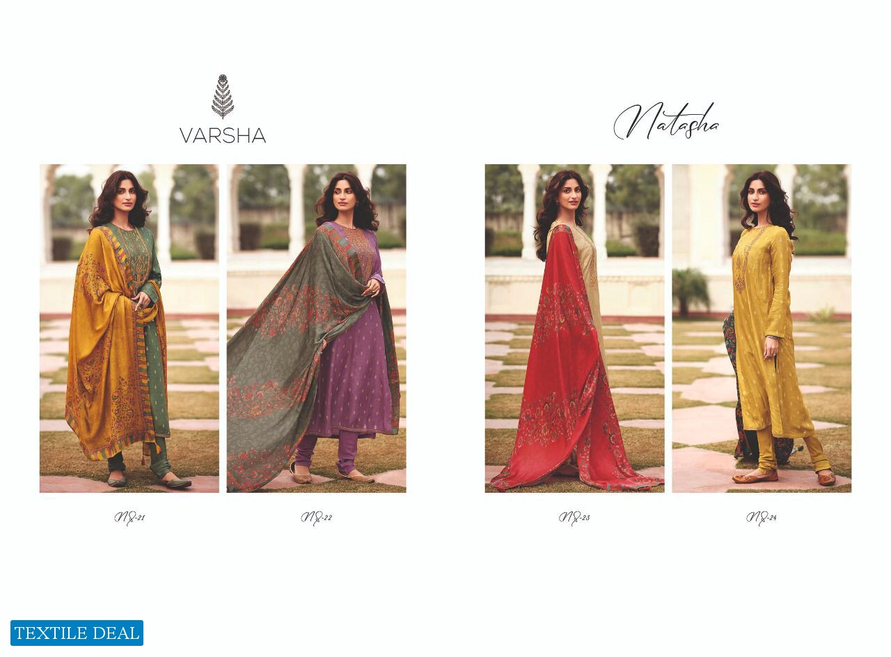 Varsha Natasha Wholesale Viscose Woven Winter Salwar Kameez