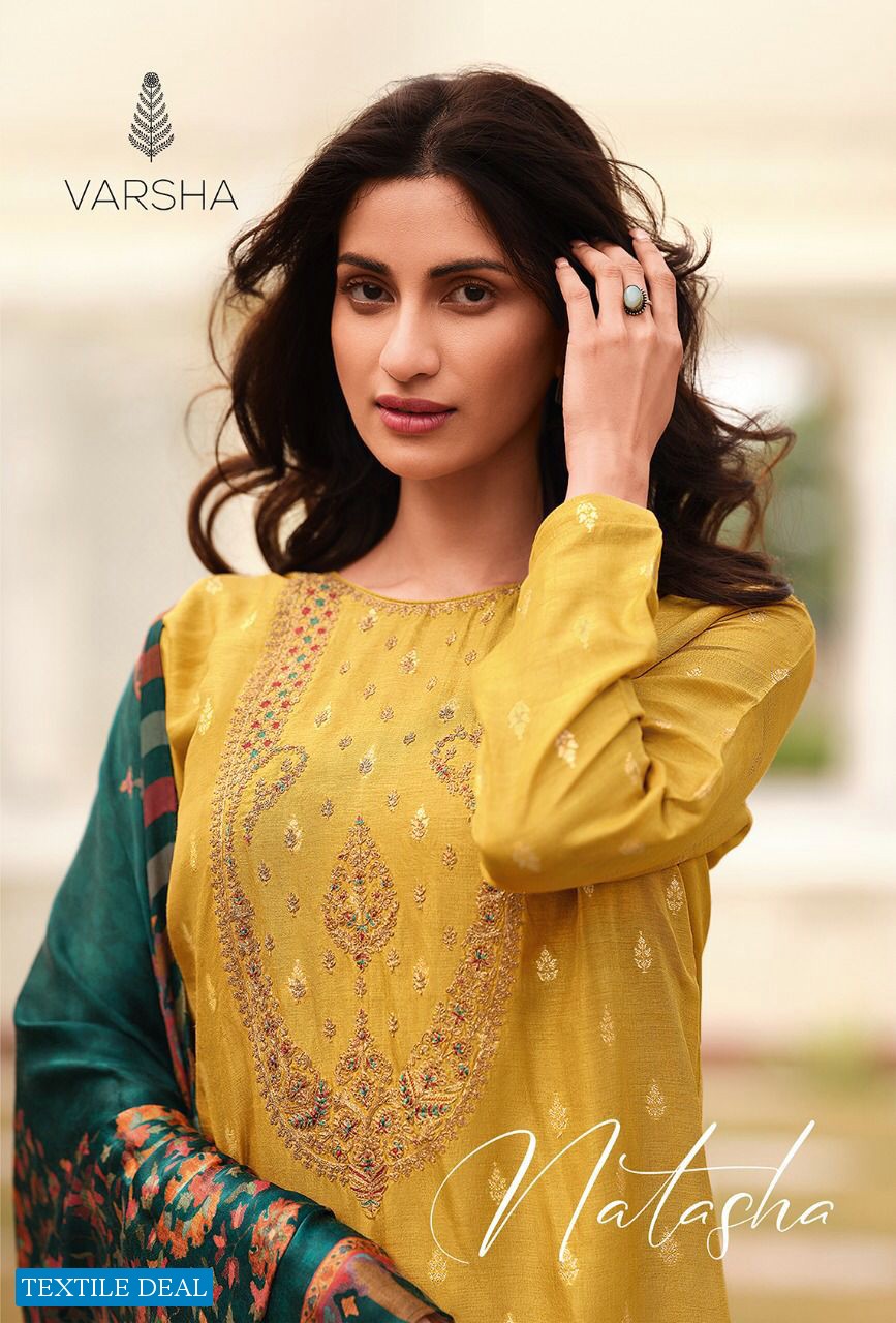 Varsha Natasha Wholesale Viscose Woven Winter Salwar Kameez