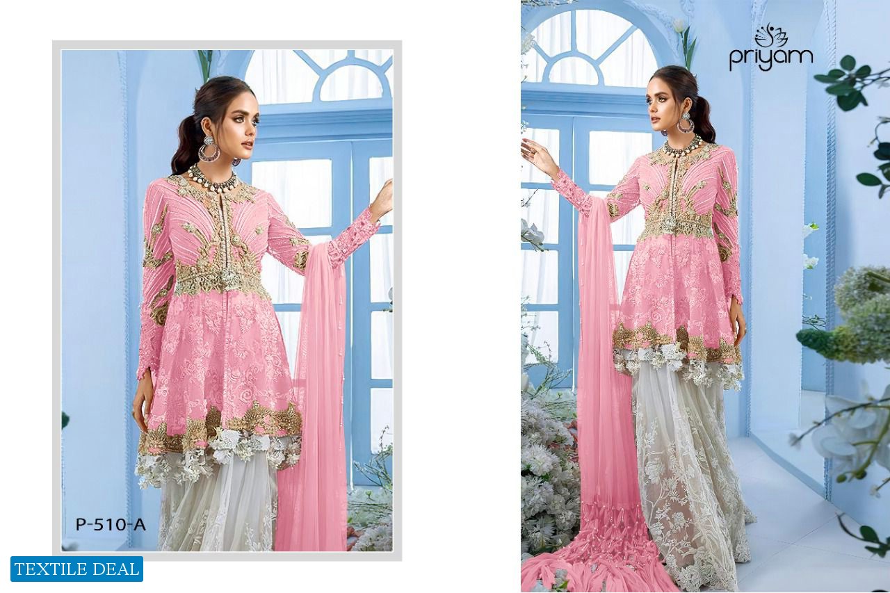 Priyam Zaina Premium Collection Wholesale Pakistani Concept Dress
