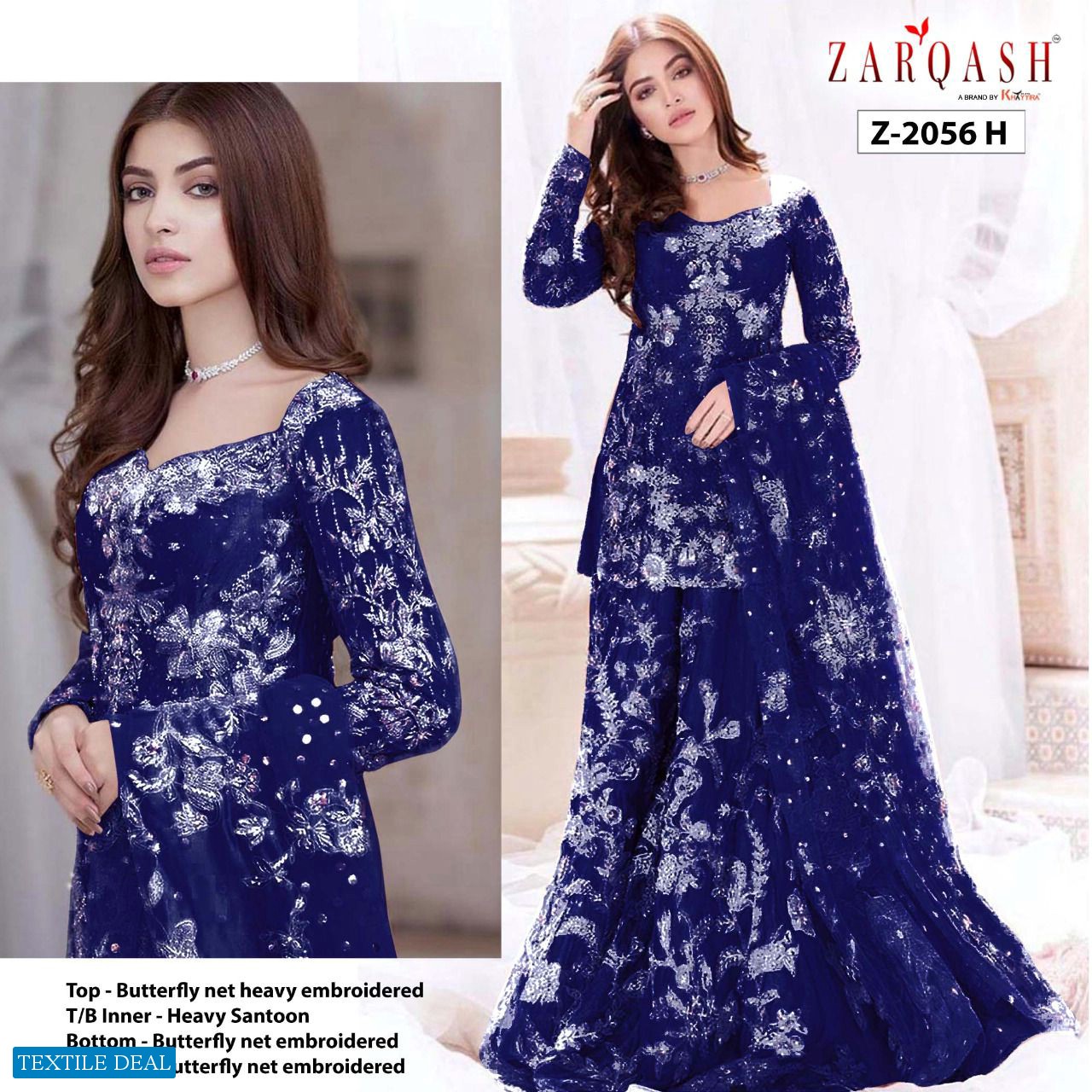 Zarqash Amalia Vol-3 Wholesale Pakistani Concept Dress