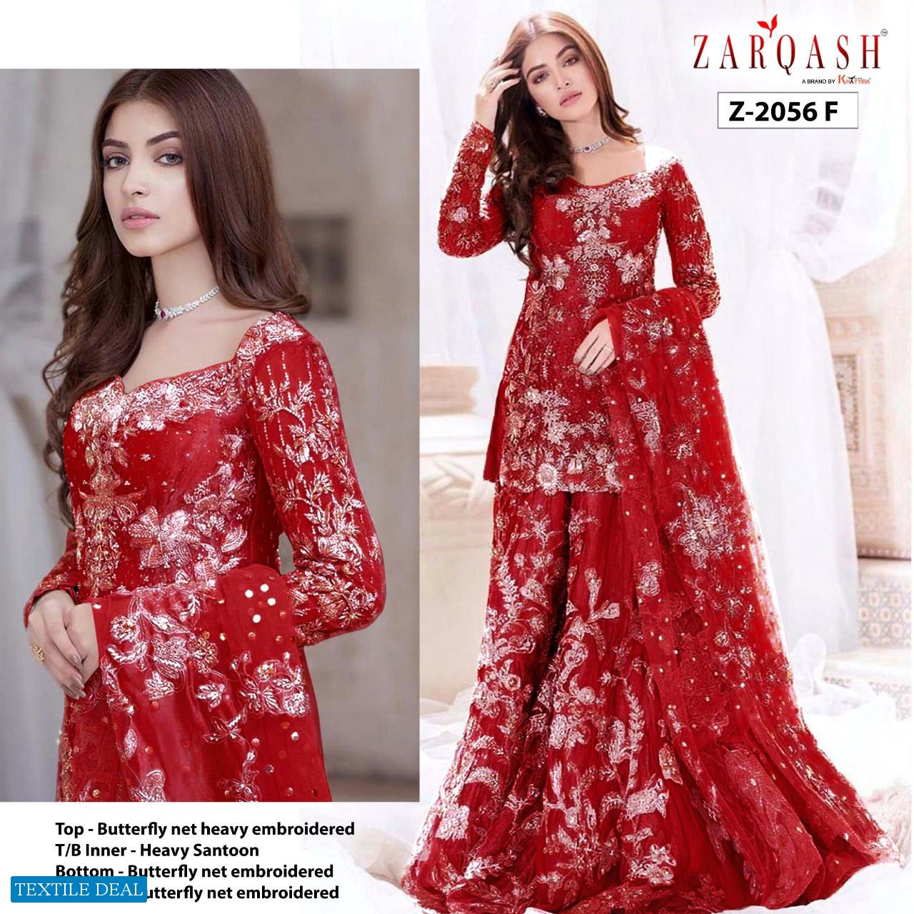 Zarqash Amalia Vol-3 Wholesale Pakistani Concept Dress