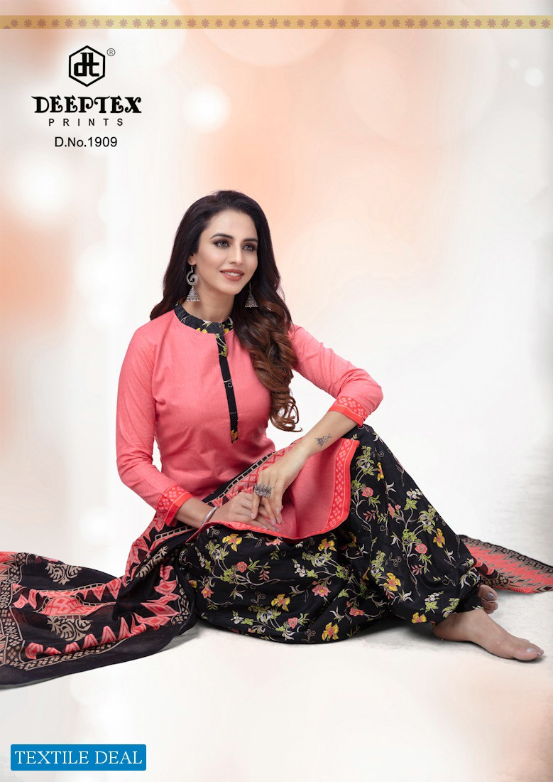 Deeptex Pichkari Vol-19 Wholesale Pure Cotton Dress Material