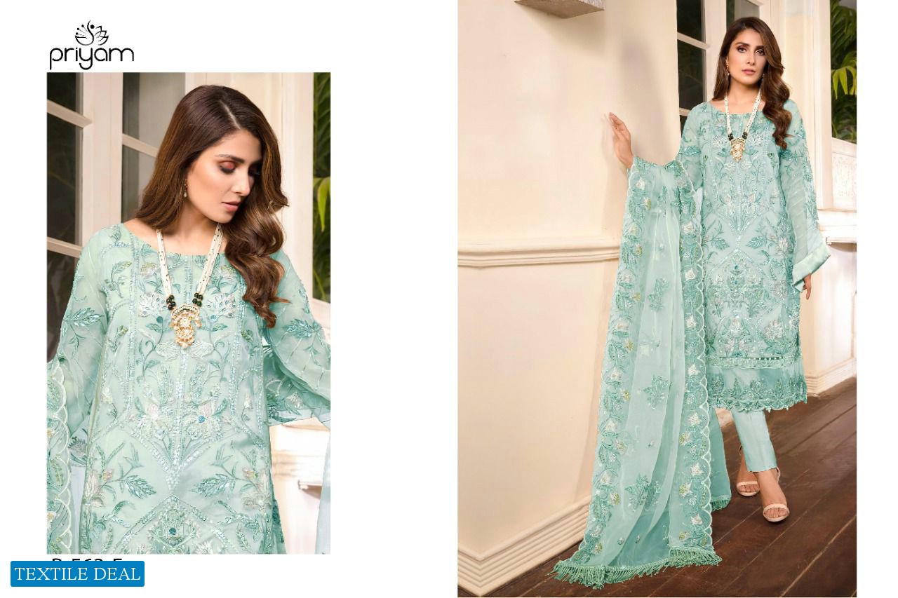 Priyam Zaina Premium Collection Wholesale Pakistani Concept Dress