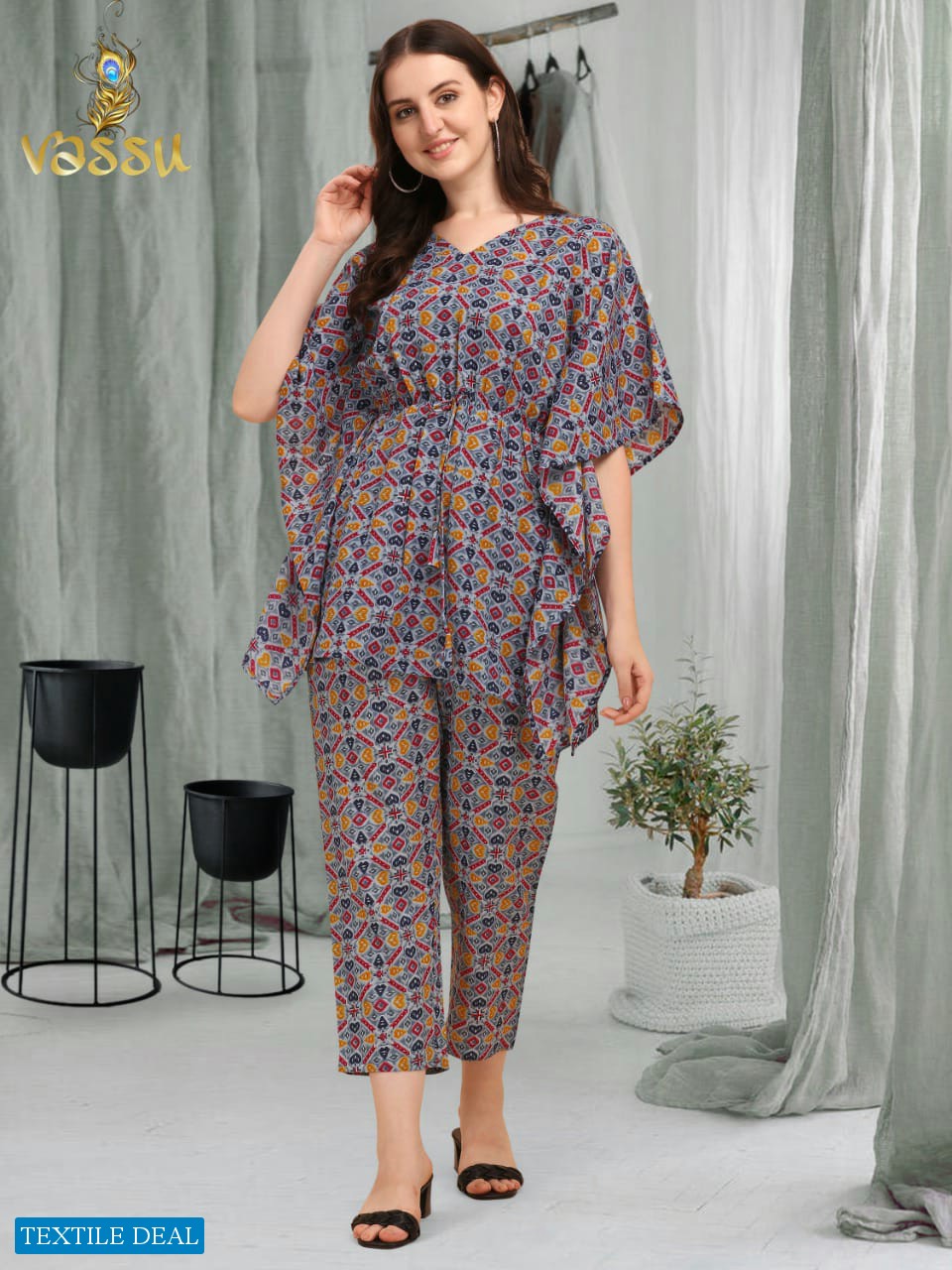 Vassu Kaftan Fashion Vol-2 Wholesale Kaftan Kurtis