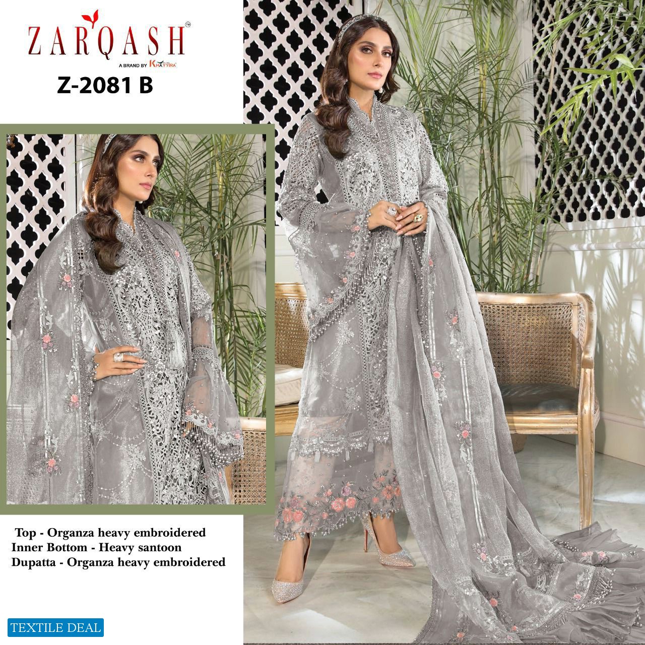 Zarqash Maria B Heritage Wholesale Pakistani Concept Dress