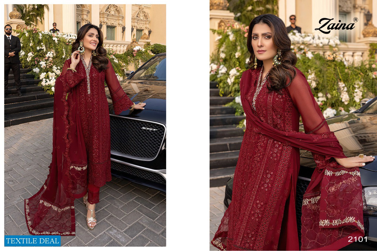 Priyam Zaina Vol-19 Wholesale Pakistani Concept Dress