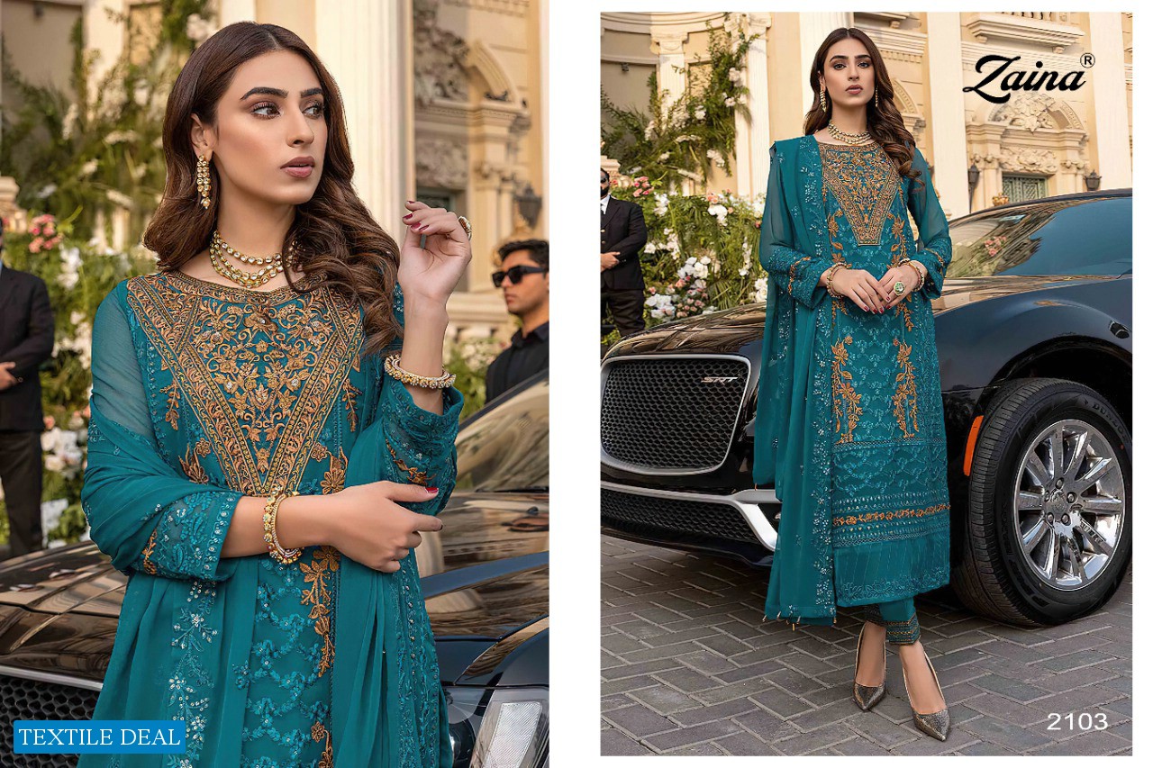 Priyam Zaina Vol-19 Wholesale Pakistani Concept Dress