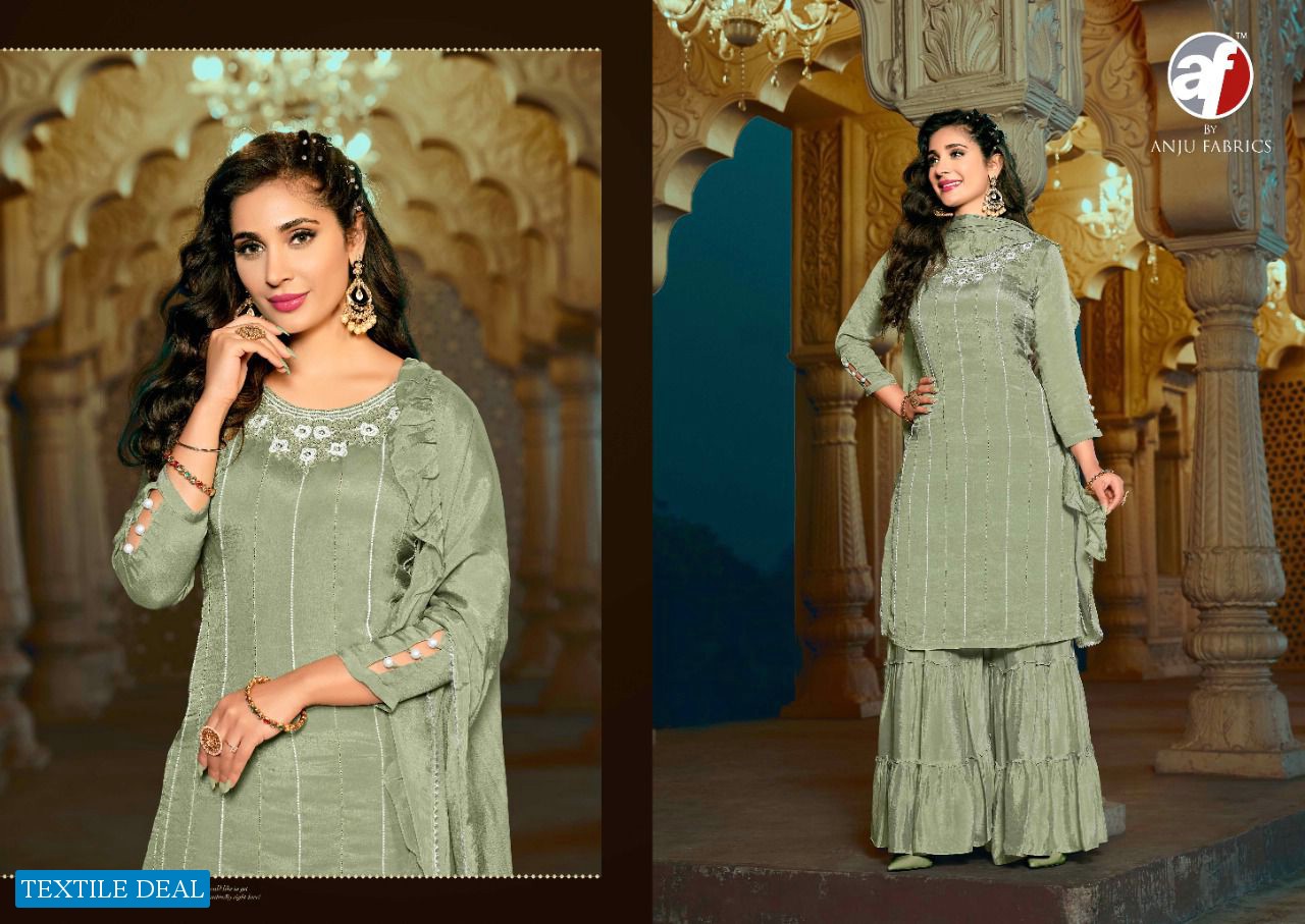 Anju Sheesha Vol-2 Wholesale Designer 3 Piece Set Salwar Kameez