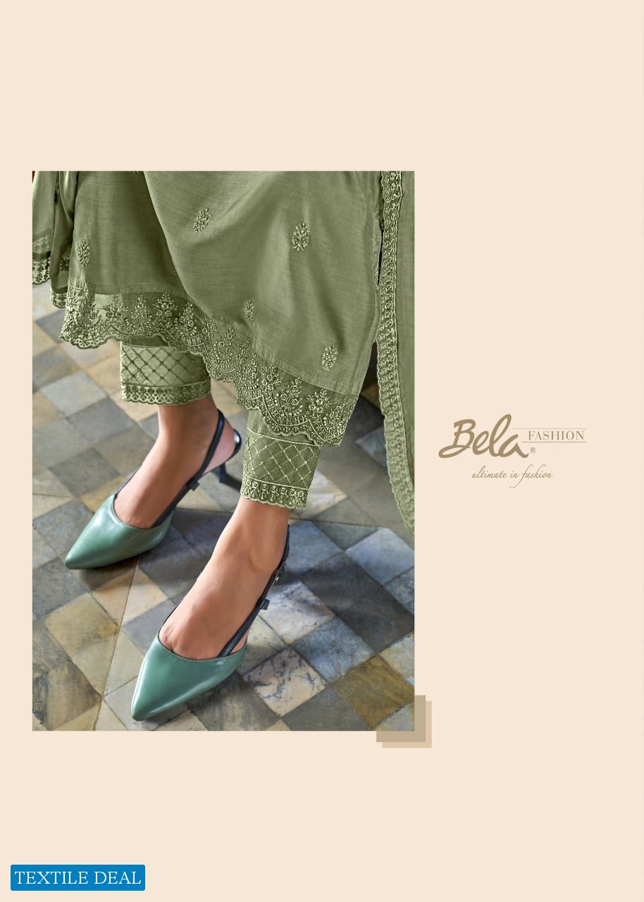 FALAK BY BELA VISCOSE MASLIN DESIGNER FANCY SALWAR KAMEEZ