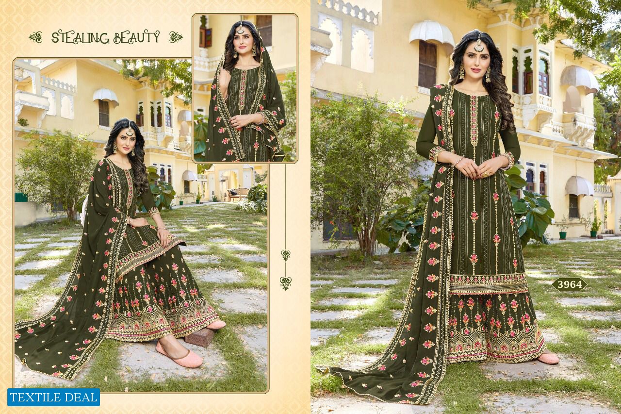 A M Creation Jakar Vol-15 wholesale Gharara Bottom Salwar Kameez