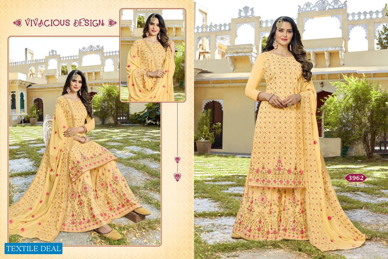 A M Creation Jakar Vol-15 wholesale Gharara Bottom Salwar Kameez