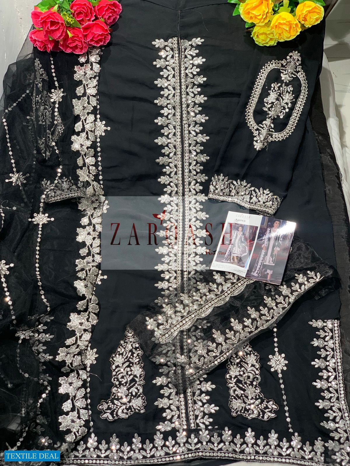 Zarqash Tehzeeb Z-2079 Wholesale Pakistani Concept Dress