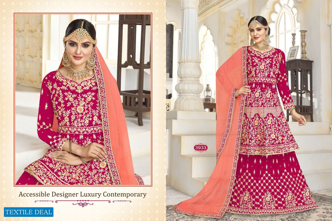 A M Creation Saara Vol-76 Wholesale Festive Sharara Salwar Kameez