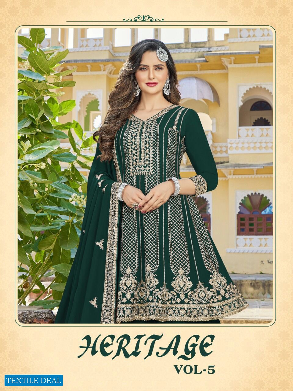 A M Creation Heritage Vol-5 Wholesale Festive Salwar Kameez