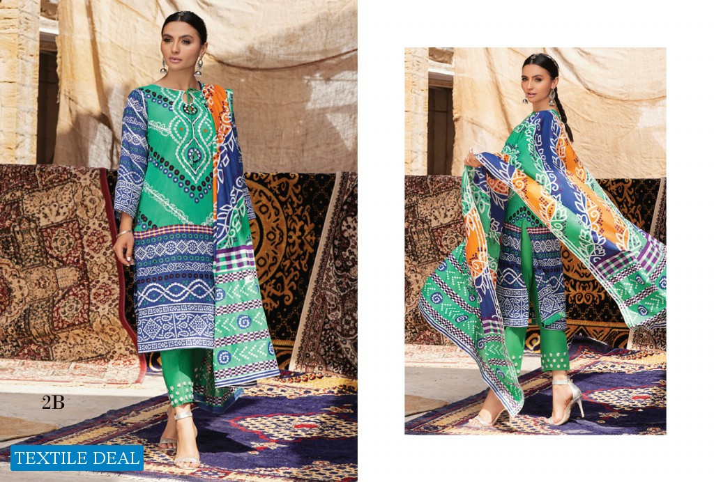 Alzohaib Monsoon Chunri Heritage Series Wholesale Branded Pakistani Suits