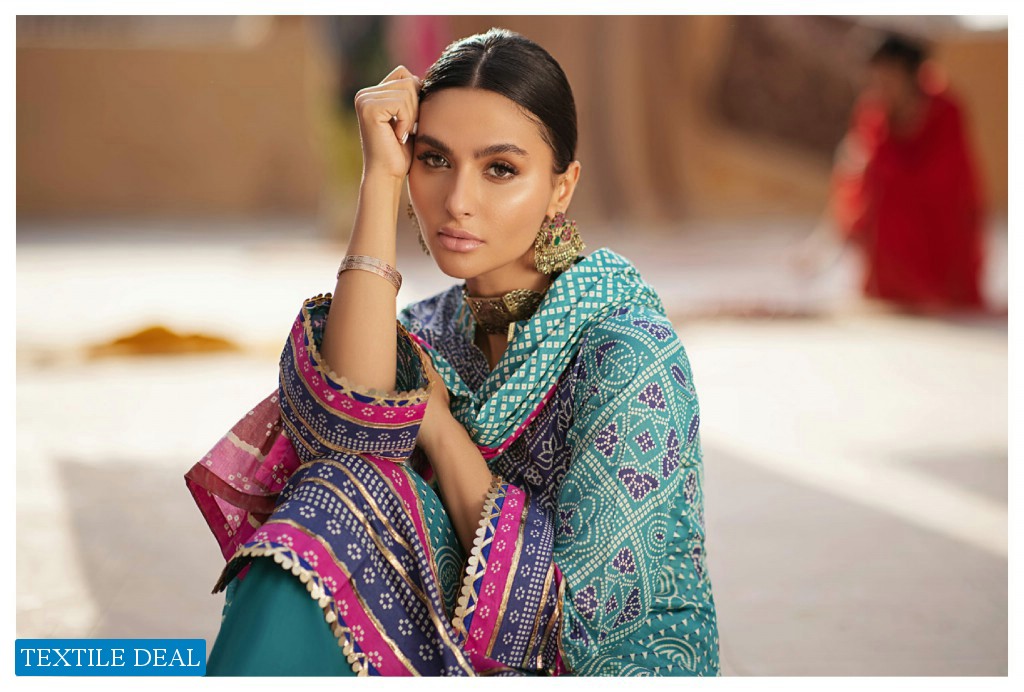 Alzohaib Monsoon Chunri Heritage Series Wholesale Branded Pakistani Suits