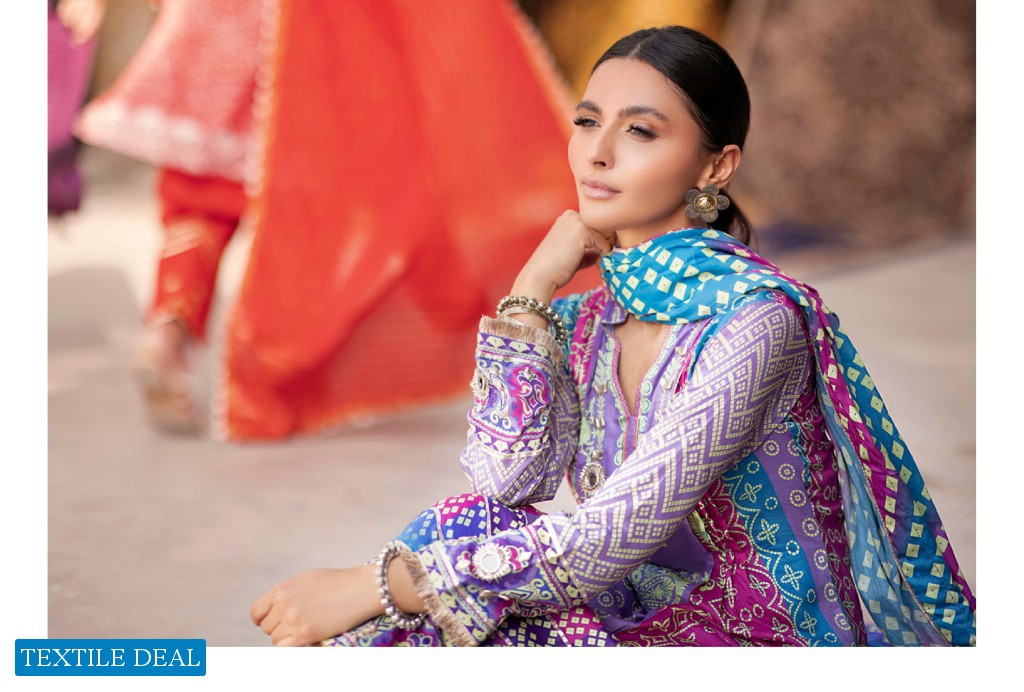 Alzohaib Monsoon Chunri Heritage Series Wholesale Branded Pakistani Suits