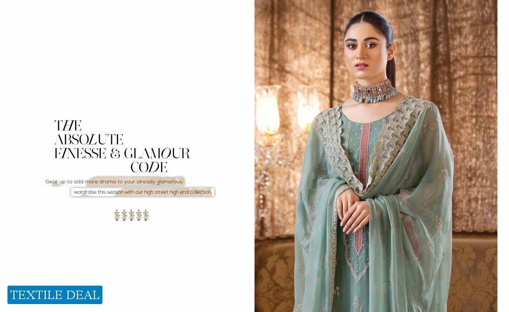 Riaz Arts Jannan Wholesale Unstitched Embroidered Bamber Chiffon Collection