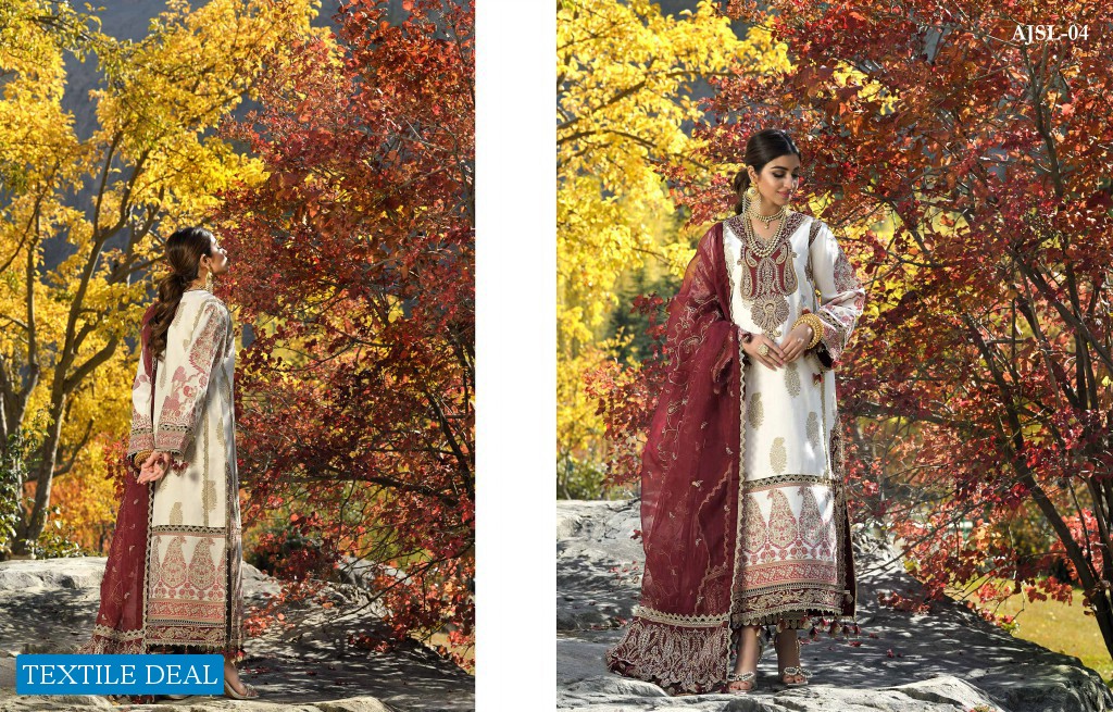 Asim Jofa Shehr R Yaar 2022 Wholesale Luxury Pakistani Dress