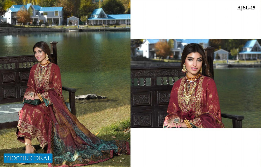 Asim Jofa Shehr R Yaar 2022 Wholesale Luxury Pakistani Dress