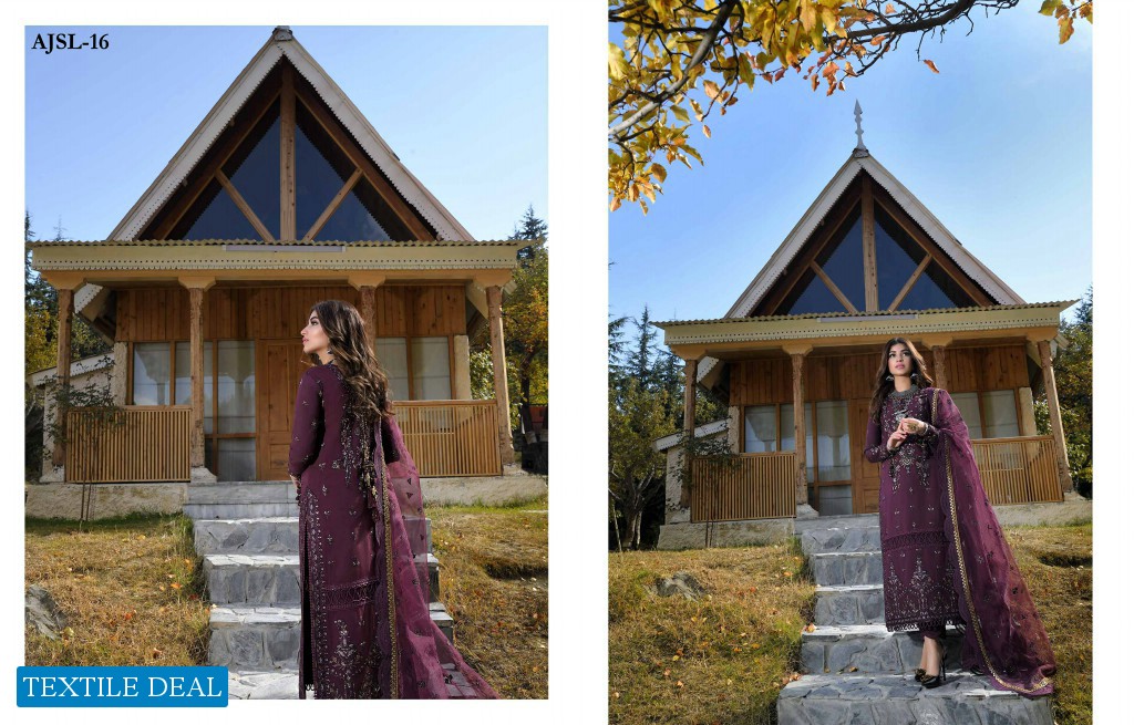 Asim Jofa Shehr R Yaar 2022 Wholesale Luxury Pakistani Dress