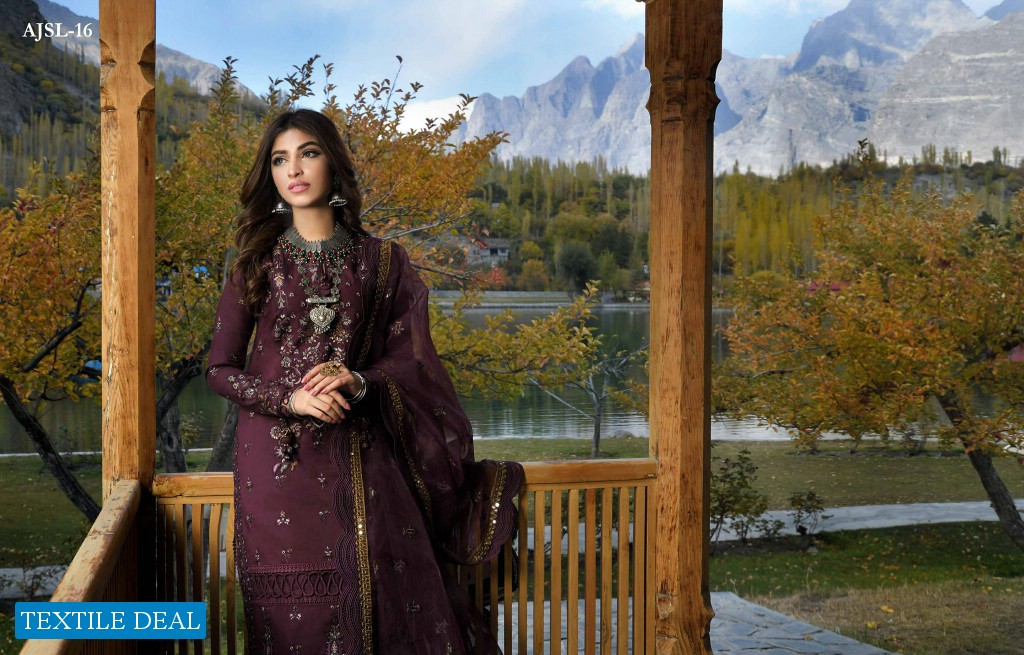 Asim Jofa Shehr R Yaar 2022 Wholesale Luxury Pakistani Dress