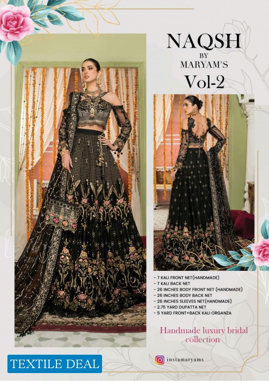 Naqsh By Maryams Vol-2 Wholesale Pakistani Designer Dress