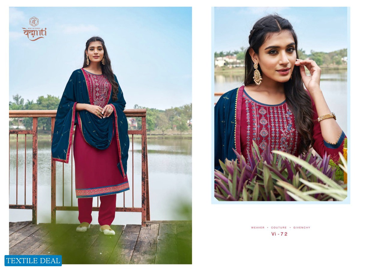 VEDANTI ILARIA HEAVY PARAMPARA SILK DESIGNER SALWAR KAMEEZ