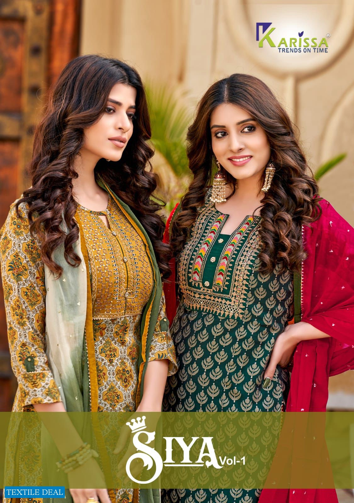 KARISSA SIYA VOL 1 READYMADE TOP WITH PANT AND DUPATTA SET