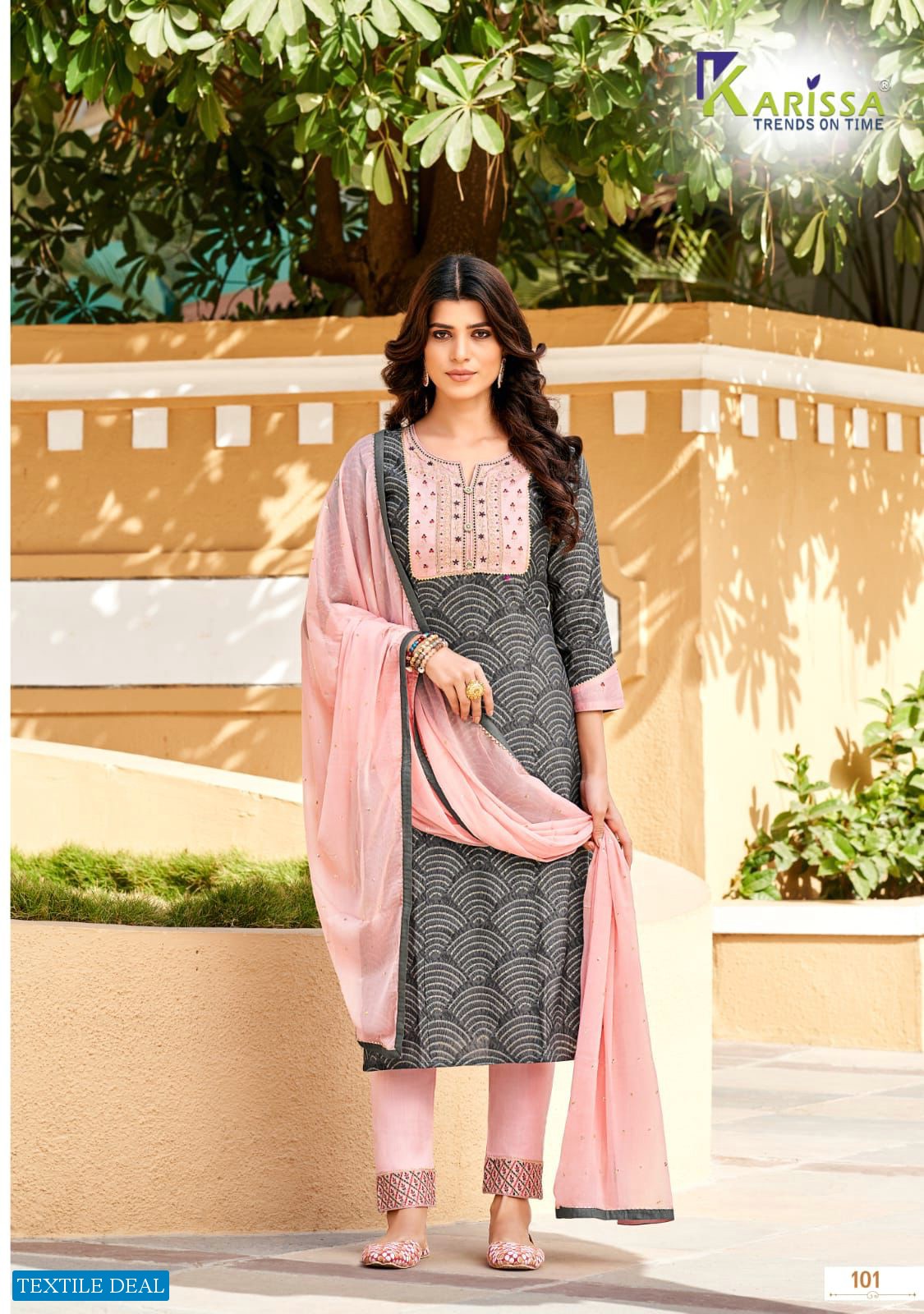 KARISSA SIYA VOL 1 READYMADE TOP WITH PANT AND DUPATTA SET