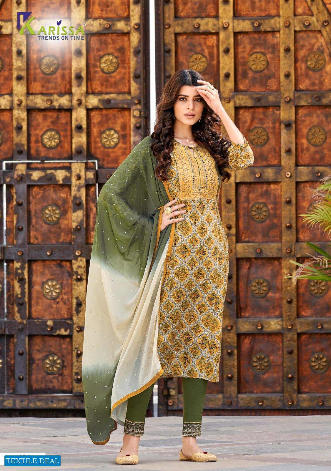 KARISSA SIYA VOL 1 READYMADE TOP WITH PANT AND DUPATTA SET