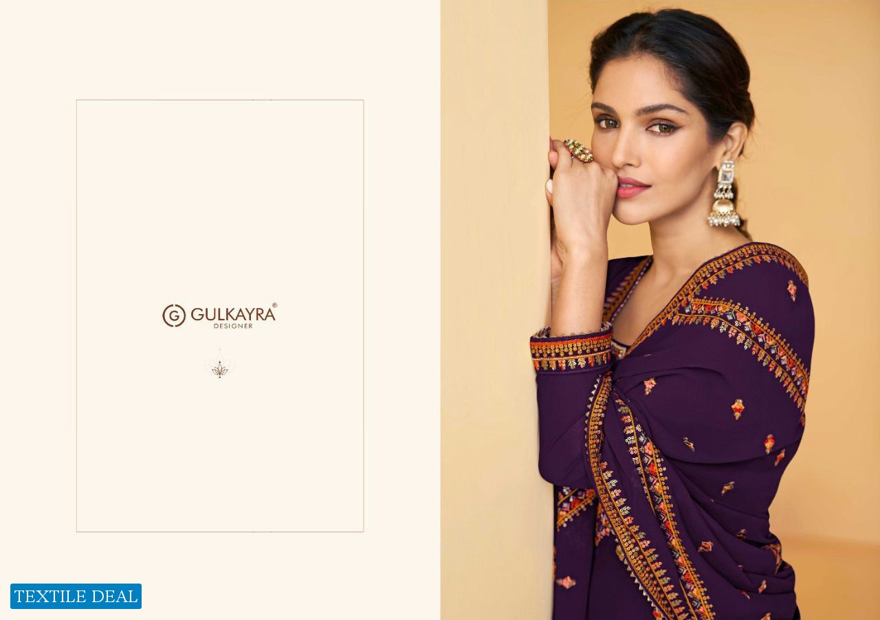 GULKAYRA DESIGNER PALAK GEORGETTE DESIGNER SALWAR KAMEEZ