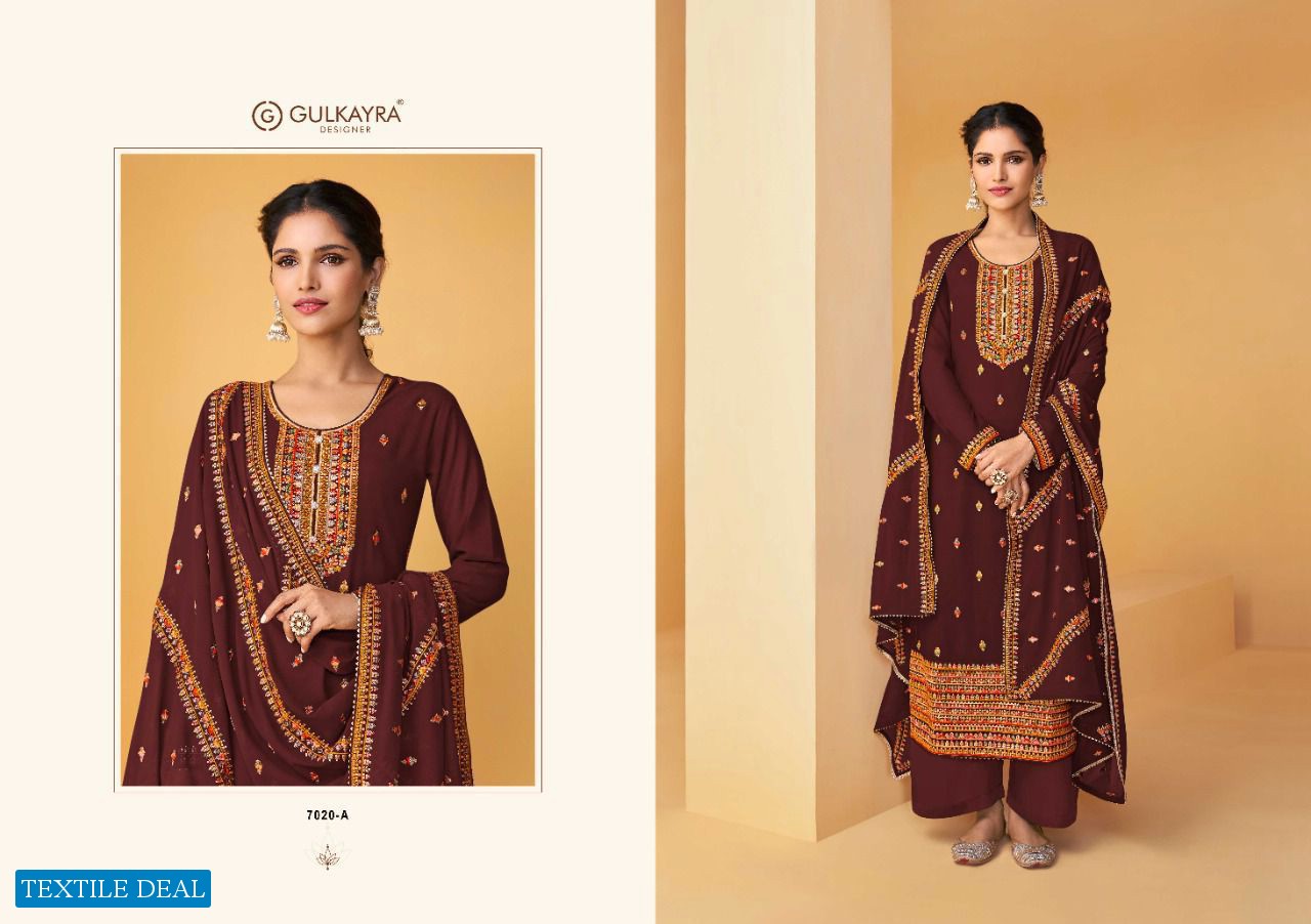 GULKAYRA DESIGNER PALAK GEORGETTE DESIGNER SALWAR KAMEEZ