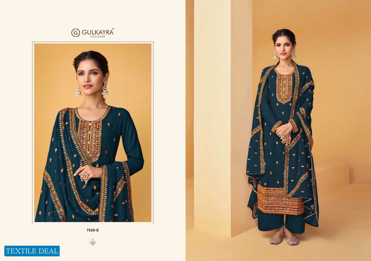 GULKAYRA DESIGNER PALAK GEORGETTE DESIGNER SALWAR KAMEEZ