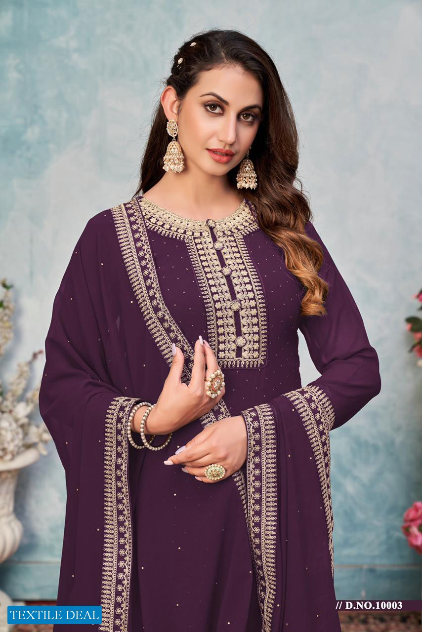 Anjubaa 10001 Series Wholesale Straight Long Salwar Kameez