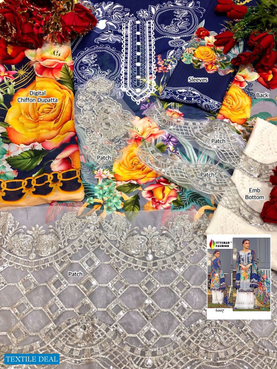 Ittehad Fashion Exclusive Lawn Collection Wholesale Pakistani Collection