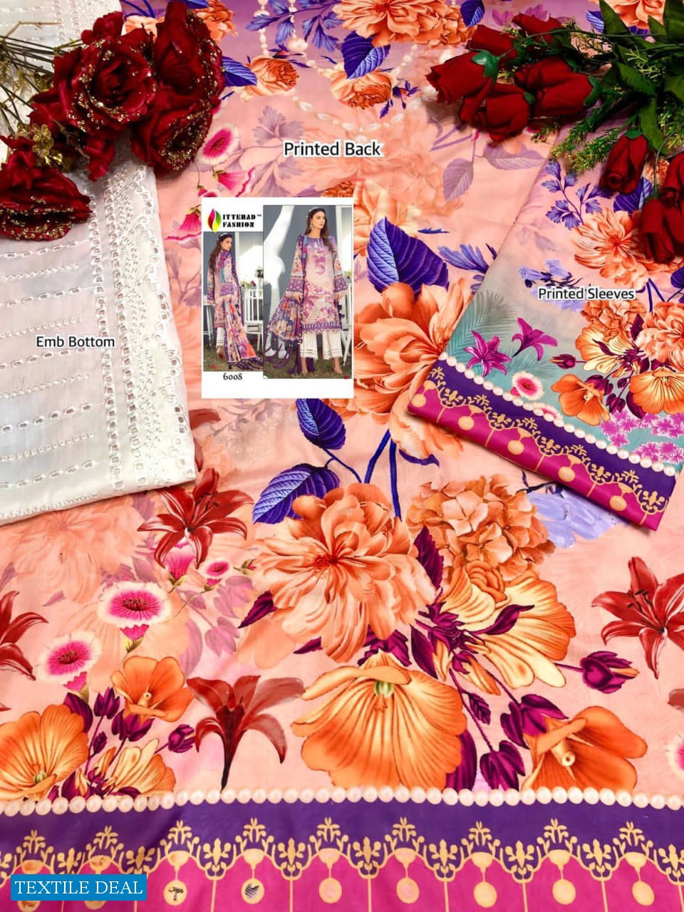 Ittehad Fashion Exclusive Lawn Collection Wholesale Pakistani Collection