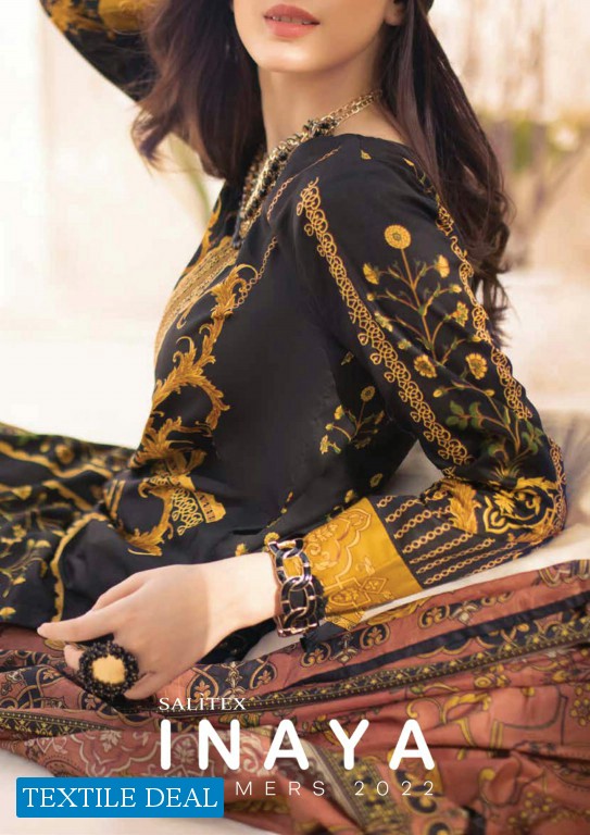 Salitex Inaya 2022 Wholesale Original Pakistani Dress