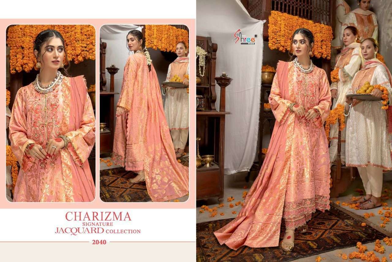 SHREE FABS CHARIZMA SIGNATURE JACQUARD COLLECTION PAKISTANI DRESSES