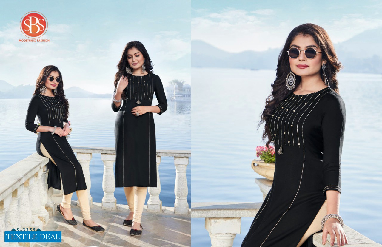 SBS Aarohi Vol-2 Wholesale Reyon Long Kurtis