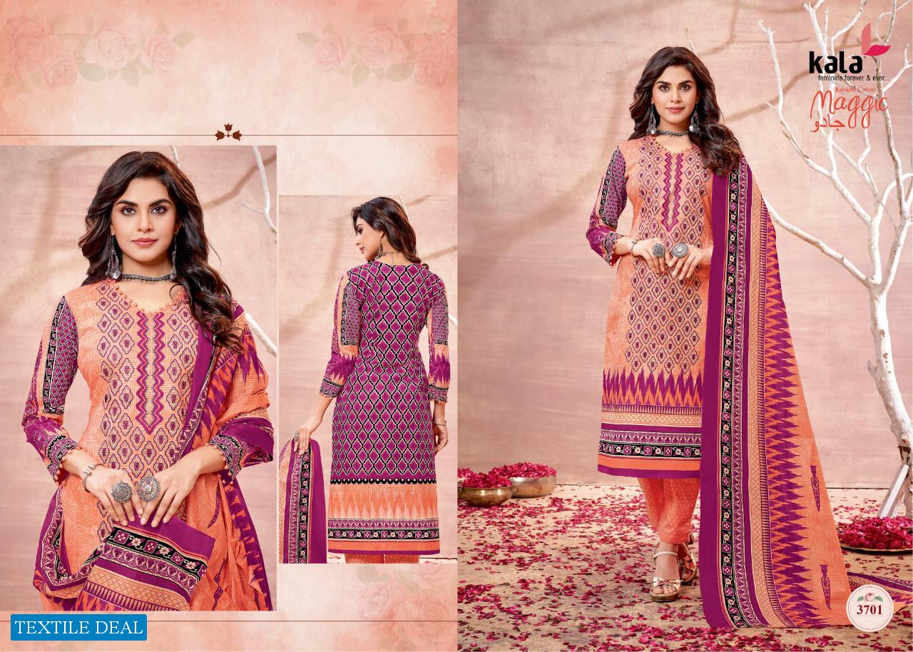 Kala Maggic Karachi Cotton Vol-16 Wholesale Karachi Cotton Dress Material