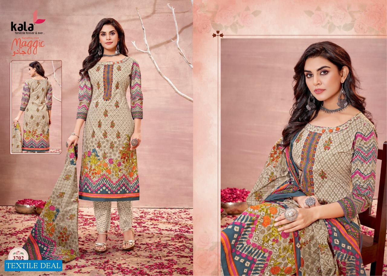 Kala Maggic Karachi Cotton Vol-16 Wholesale Karachi Cotton Dress Material