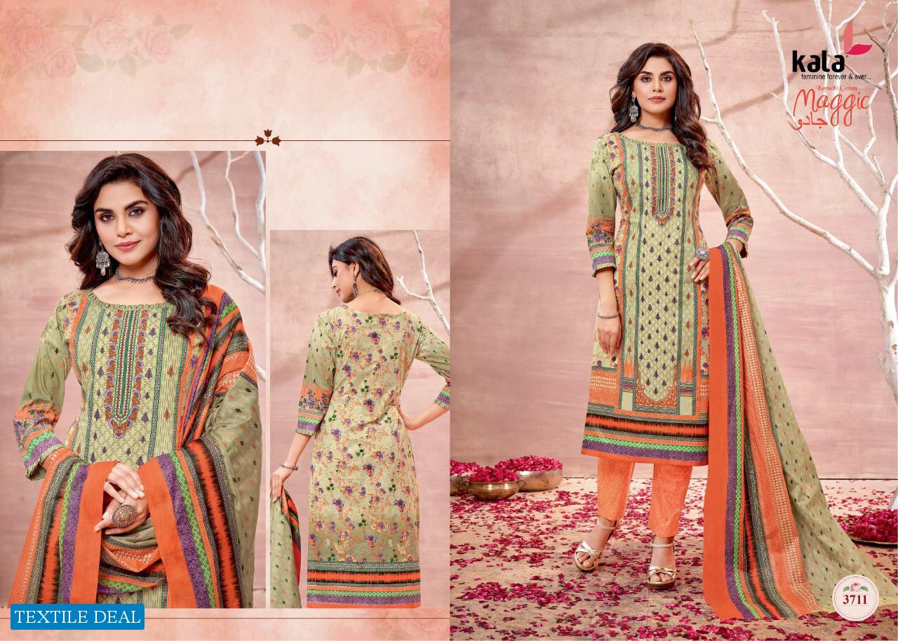 Kala Maggic Karachi Cotton Vol-16 Wholesale Karachi Cotton Dress Material