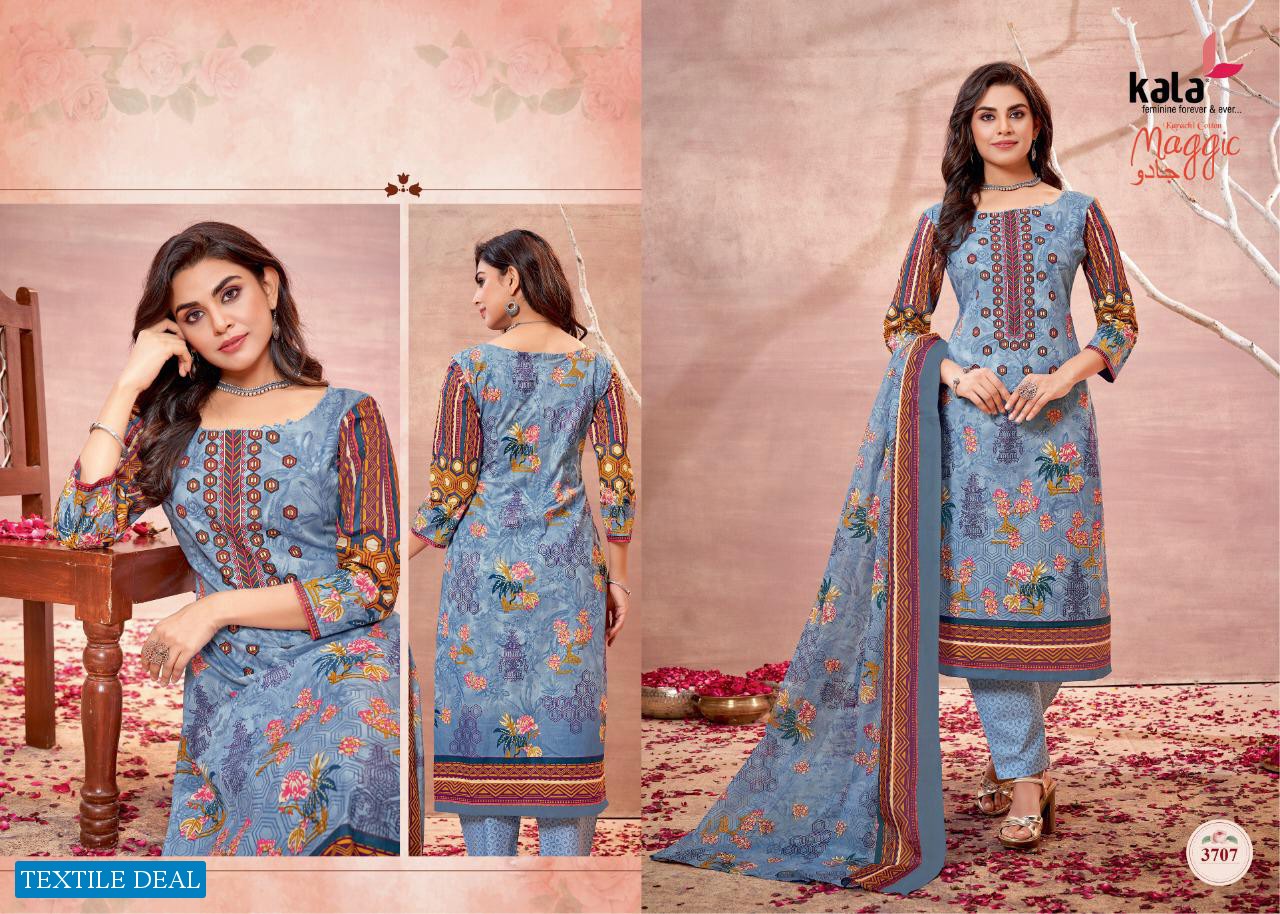 Kala Maggic Karachi Cotton Vol-16 Wholesale Karachi Cotton Dress Material