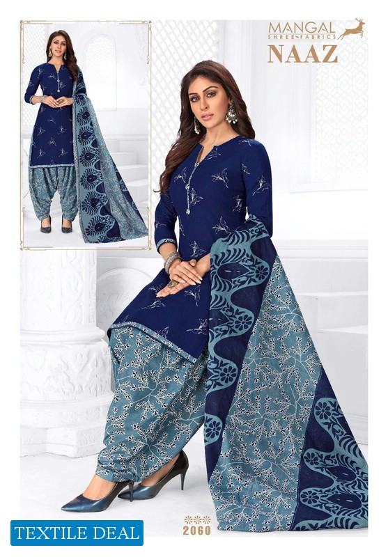 Mangal Shree Naaz Patiyala Vol-2 Wholesale Pure Cotton Printed Dress Material